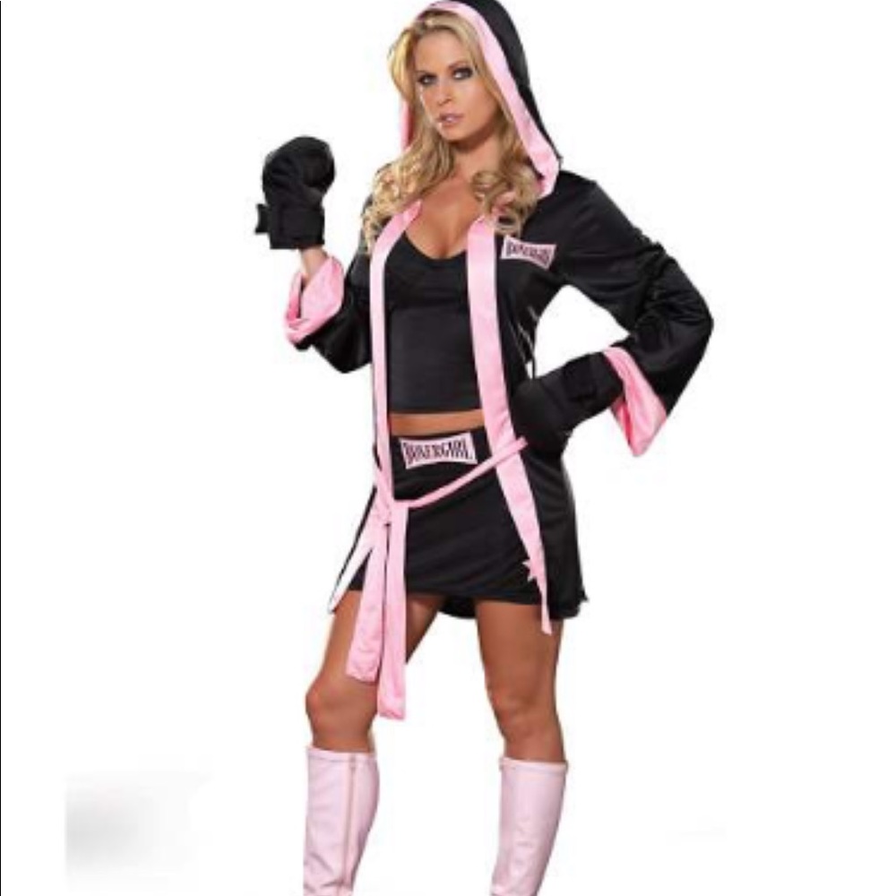 Adult Boxer Girl Costume